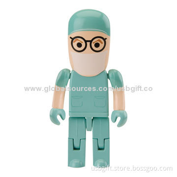 USB Flash Drive, People Shape, 4GB